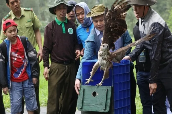 Animal release tour debuts at Cuc Phuong national park
